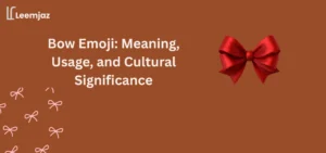 Bow Emoji: Meaning, Usage, and Cultural Significance