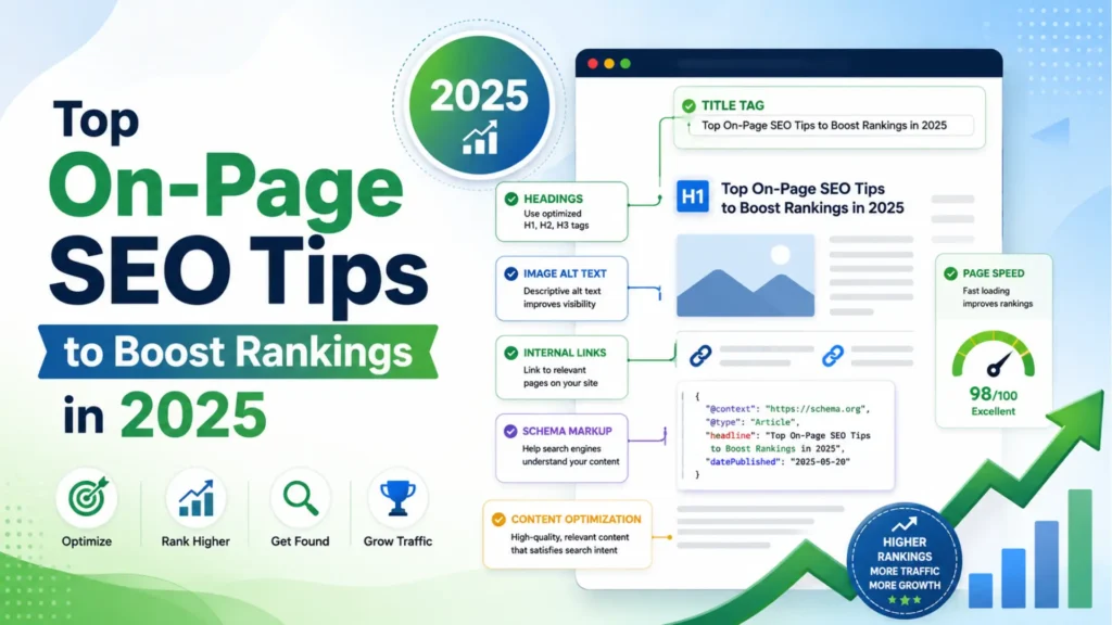 Top On-Page SEO Tips to Boost Rankings in 2025