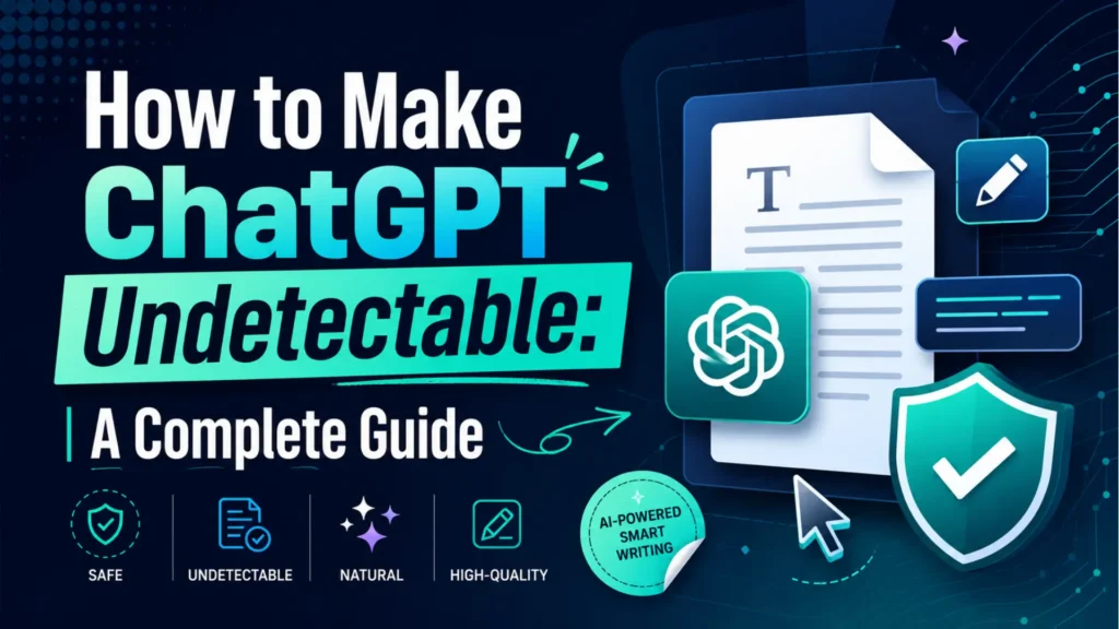 Leemjaz graphic showing how to make ChatGPT writing sound natural, high-quality, safe, and more human for ethical content use.